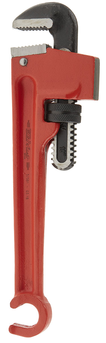 Ega-Master Pipe Wrench, 250.0 mm Overall
