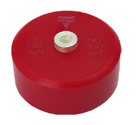 Vishay Single Layer Ceramic Capacitor 2 nF 40kV dc ±20 % N4700 Dielectric, 715C, Screw 85 °C Max Op. Temp.