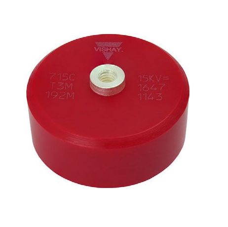 Vishay Single Layer Ceramic Capacitor 400 pF 50kV dc ±20 % N4700 Dielectric, 715C, Screw 85 °C Max Op. Temp.