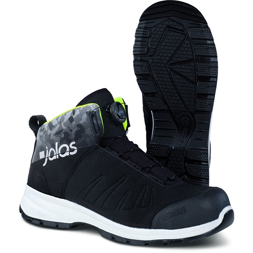 Jalas 7178 Unisex Black Aluminium Safety Shoes, UK 5, EU 38