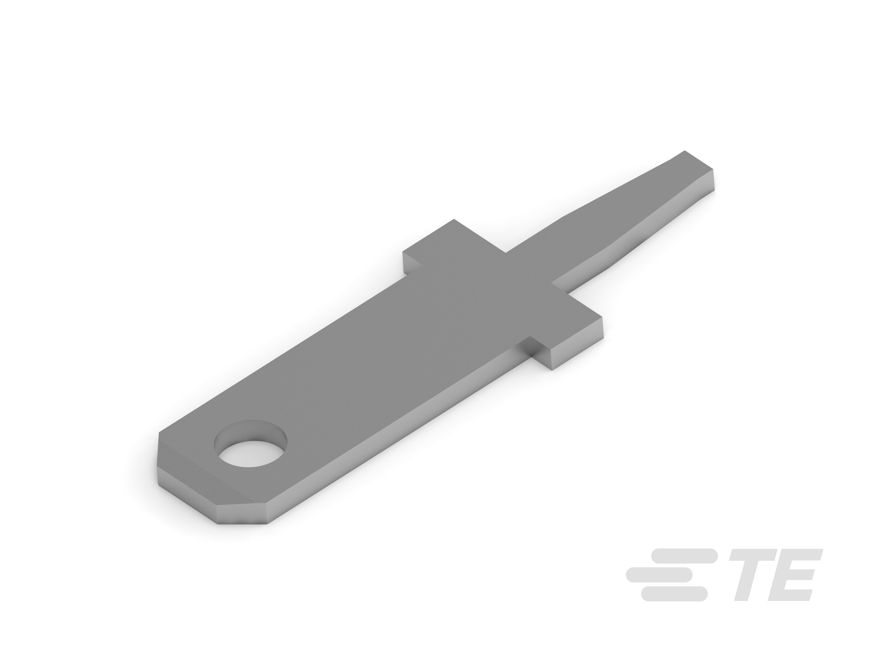TE Connectivity Terminals SMP 0-0327043-0 Grey Uninsulated Receptacle Spade Connector, 62836-1Colour, 2.8mm Tab Size
