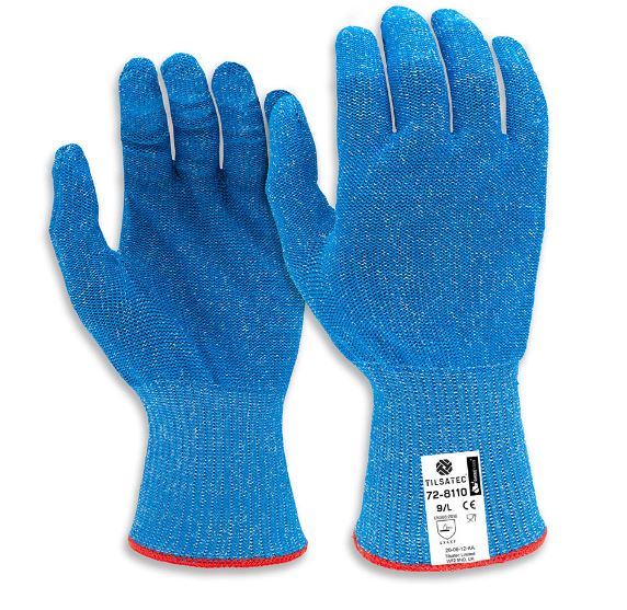 Tilsatec Blue Glove, Size 6, Uncoated Coating