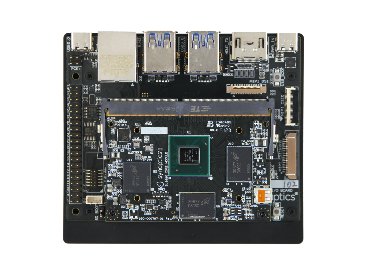 720-000275-01 Synaptics® Astra Machina Synaptics SL1680 Embedded IoT Processor Development Kit