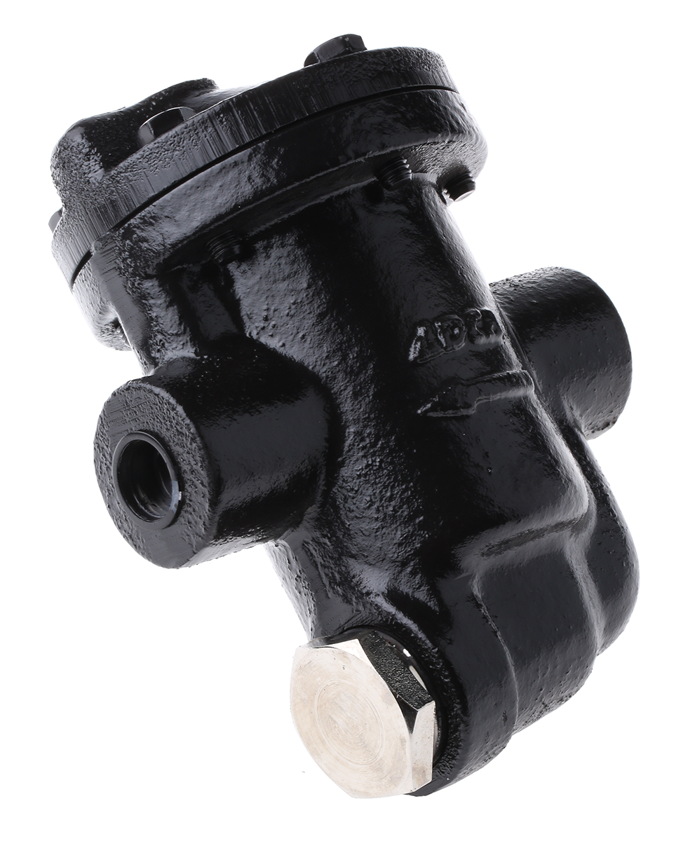 RS PRO 12 bar Iron Inverted Bucket Steam Trap