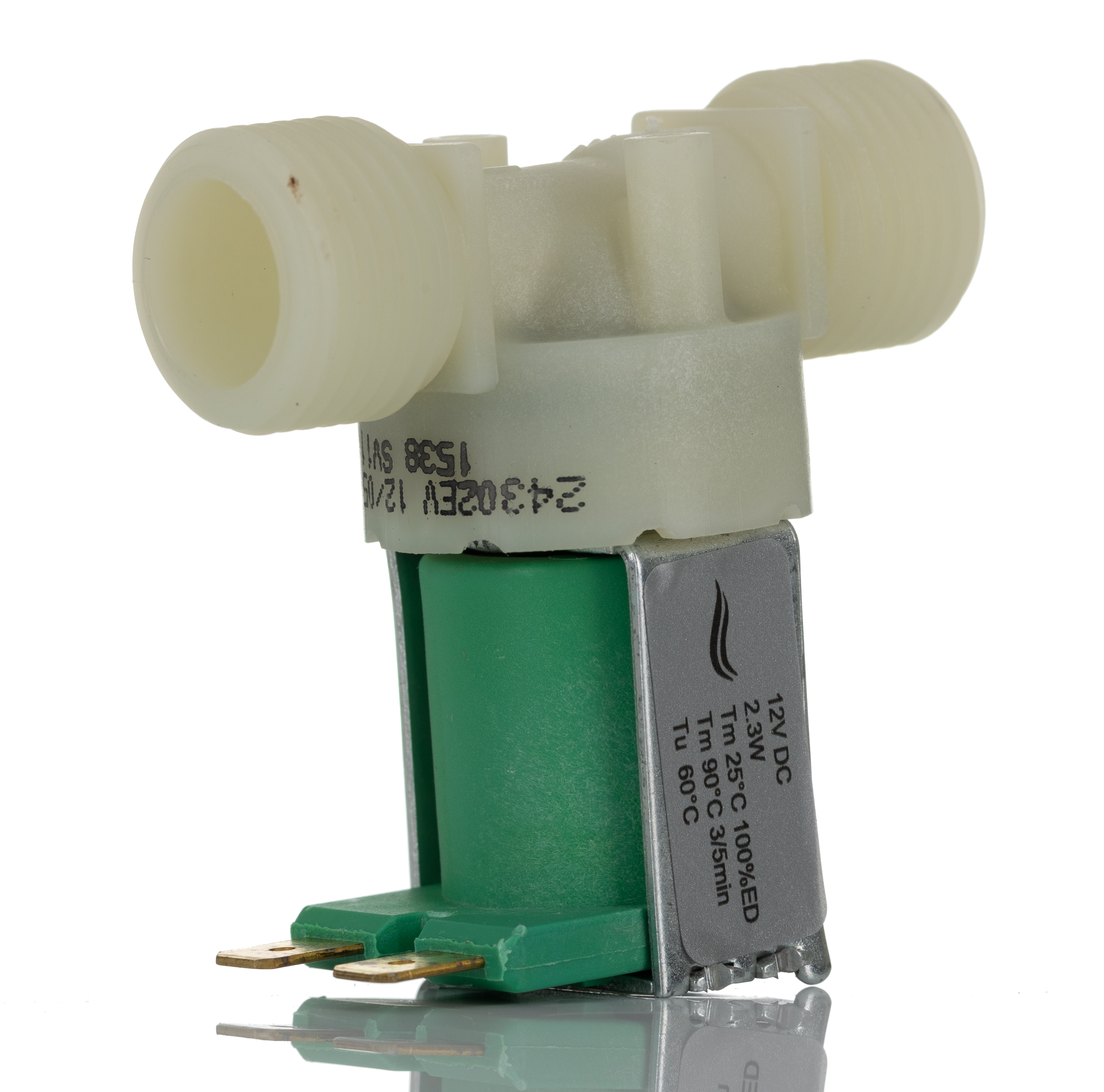 RS PRO Solenoid Valve 72003, 2 Port, NC, 12V dc