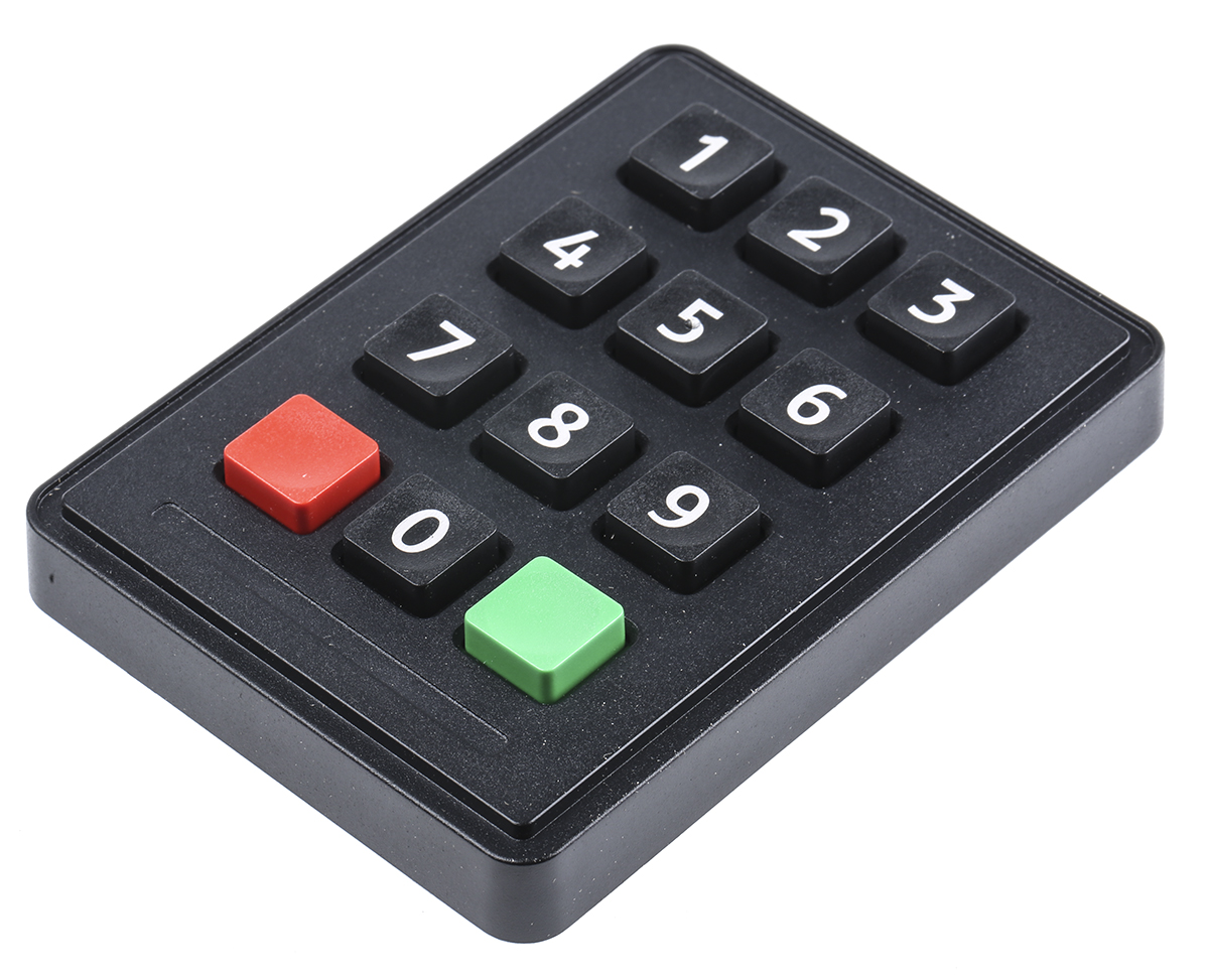 Storm IP65 12 Key Polymer Keypad