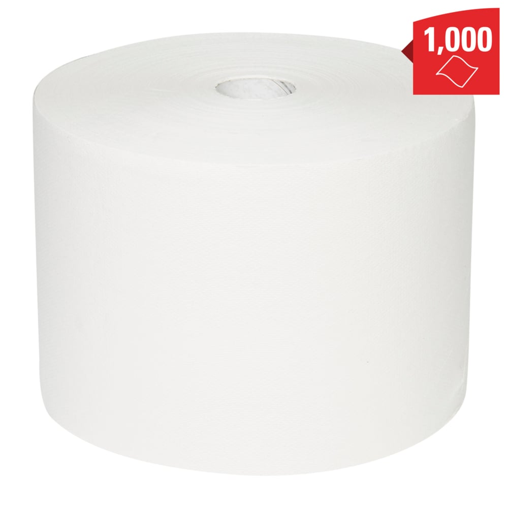 7202 WYPALL WypAll Roll Paper Towel, 380 x 240 mm, 1 Ply, 1000 Sheets