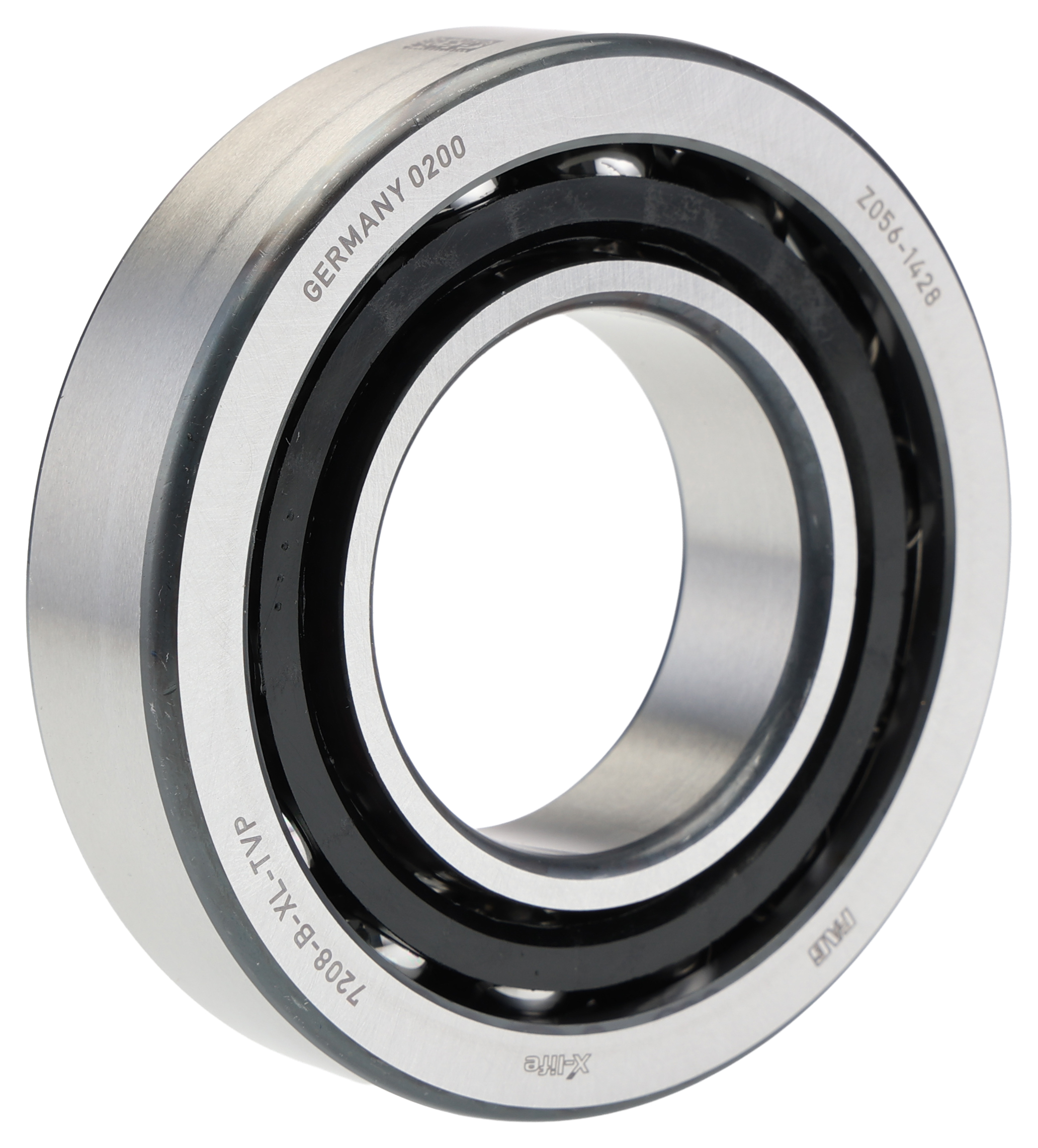 FAG 7208-B-XL-TVP 1 Row Ball Bearing - 40 mm ID, 80 mm OD 18 mm Race Width