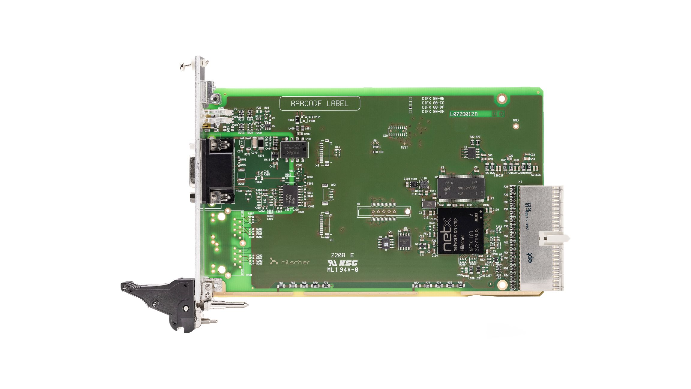 cifx-80-dp Hilscher 1 CPCI D-sub, 9 Pin Serial Card