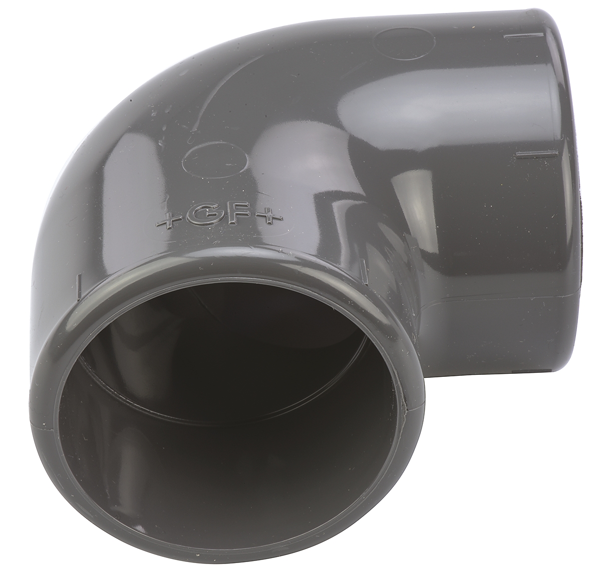 Georg Fischer Plastic Pipe Fitting, 90° Push-in Elbow 2 in