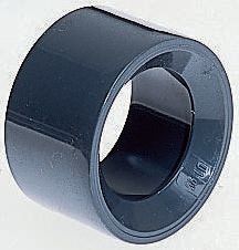 Georg Fischer Plastic Pipe Fitting, Straight Push-in Reducer Bush 1/4 in