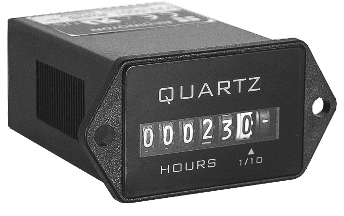 Trumeter 722 Hour Meter, 6 Digit Analogue 264V ac