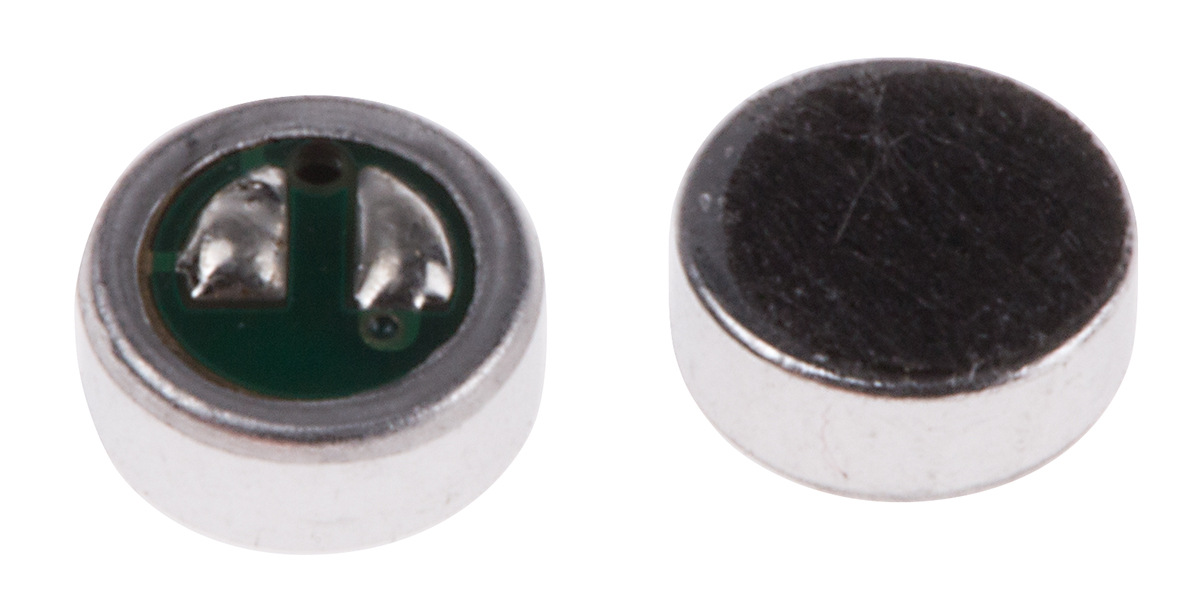 RS PRO, Surface Mount 4 mm Microphone Condenser -46dB