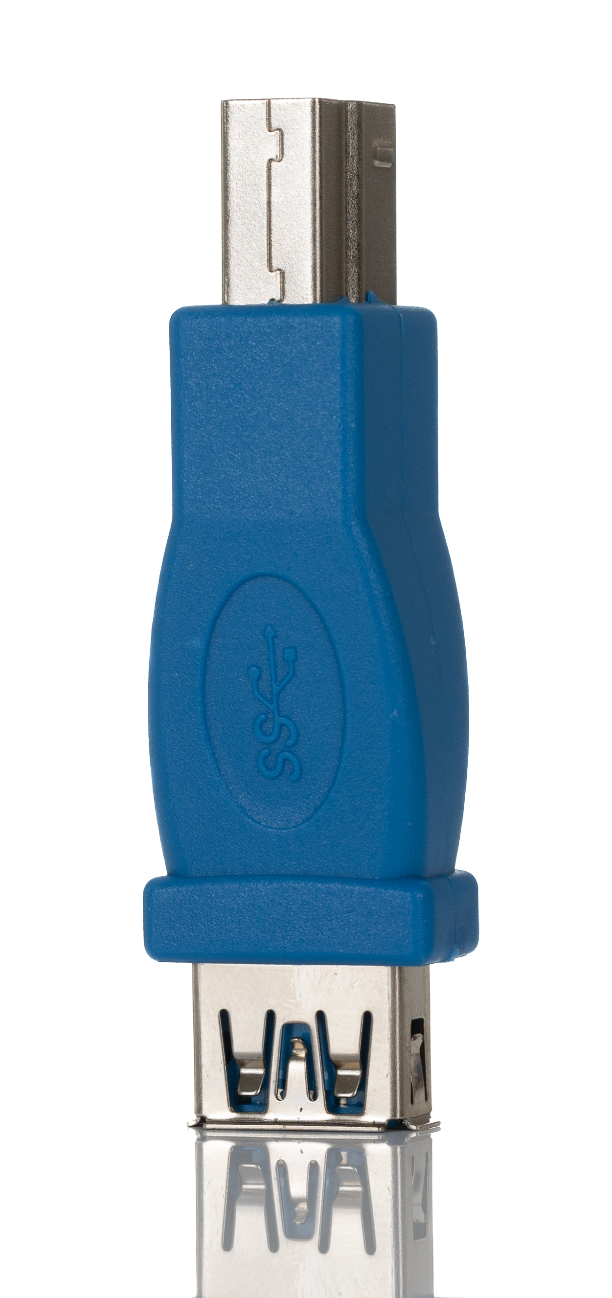 RS PRO USB Type A to Female to USB B Male Adapter