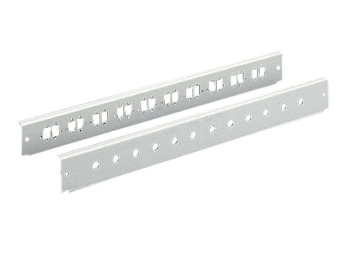 Rittal 24 Port SC, Duplex Fibre Optic Patch Panel With 0 Ports Populated, 1 U