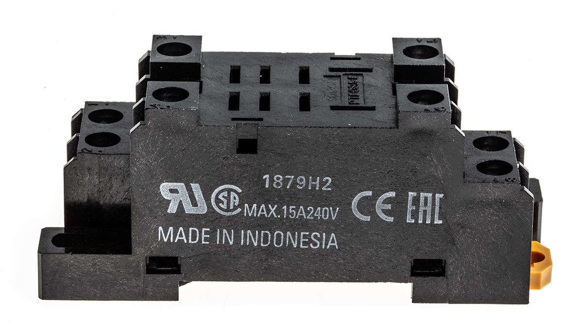 ptf08a-e Omron Pluggable Function Module, Socket for use with LY1, LY1-D, LY1F, LY1N, LY1N-D2, LY2, LY2-CR, LY2-D, LY2F, LY2N,