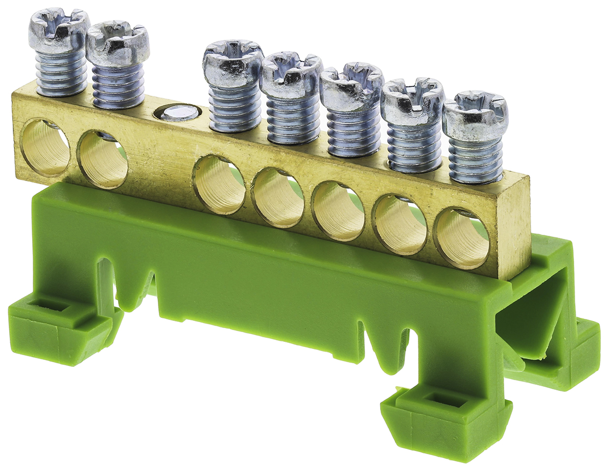 Entrelec, DBTI Earth Bar for use with  for use with Terminal Blocks