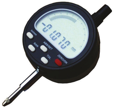 RS PRO Imperial & Metric Dial Indicator 12.7 mm Max. Measurement, 0.005 mm Resolution, ±0.015 mm Accuracy, UKAS