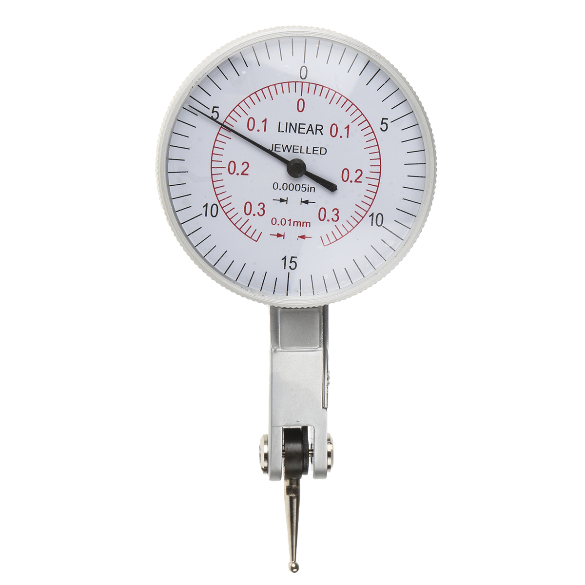 725-5730 RS PRO Imperial & Metric DTI Gauge, 0.8 mm Max. Measurement, 0.01 mm Resolution, ±0.008 mm Accuracy