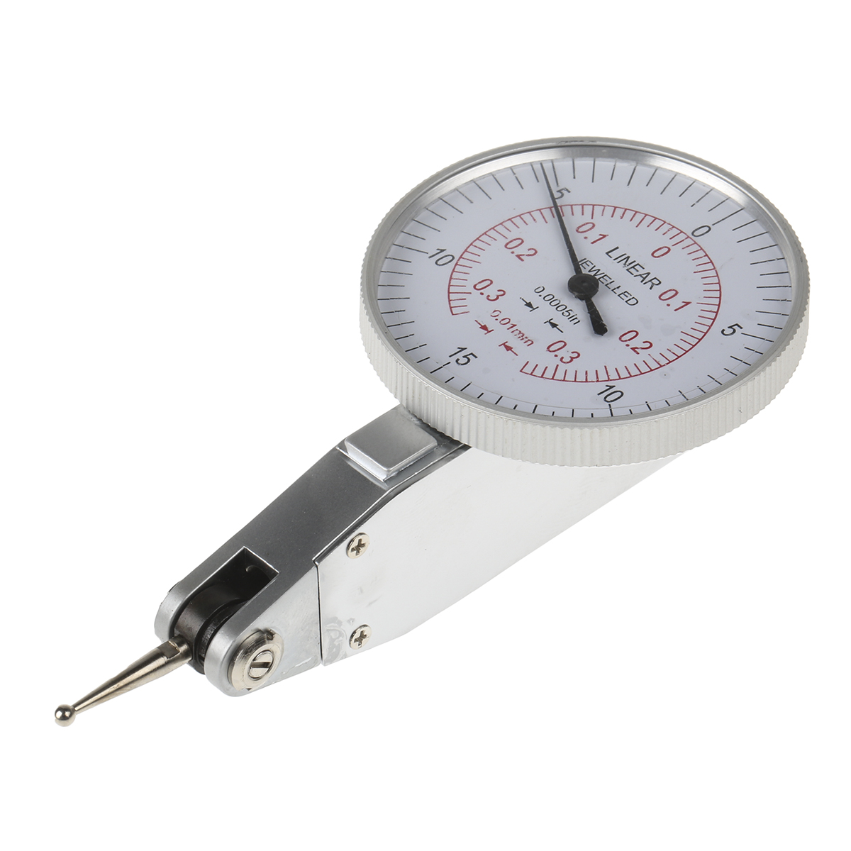 725-5730 RS PRO Imperial & Metric DTI Gauge, 0.8 mm Max. Measurement, 0.01 mm Resolution, ±0.008 mm Accuracy