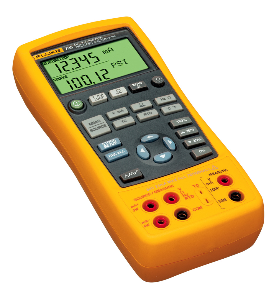Fluke 725 Multi-Function Calibrator, 24 mA, 30V 236 mm 130 mm 61mm