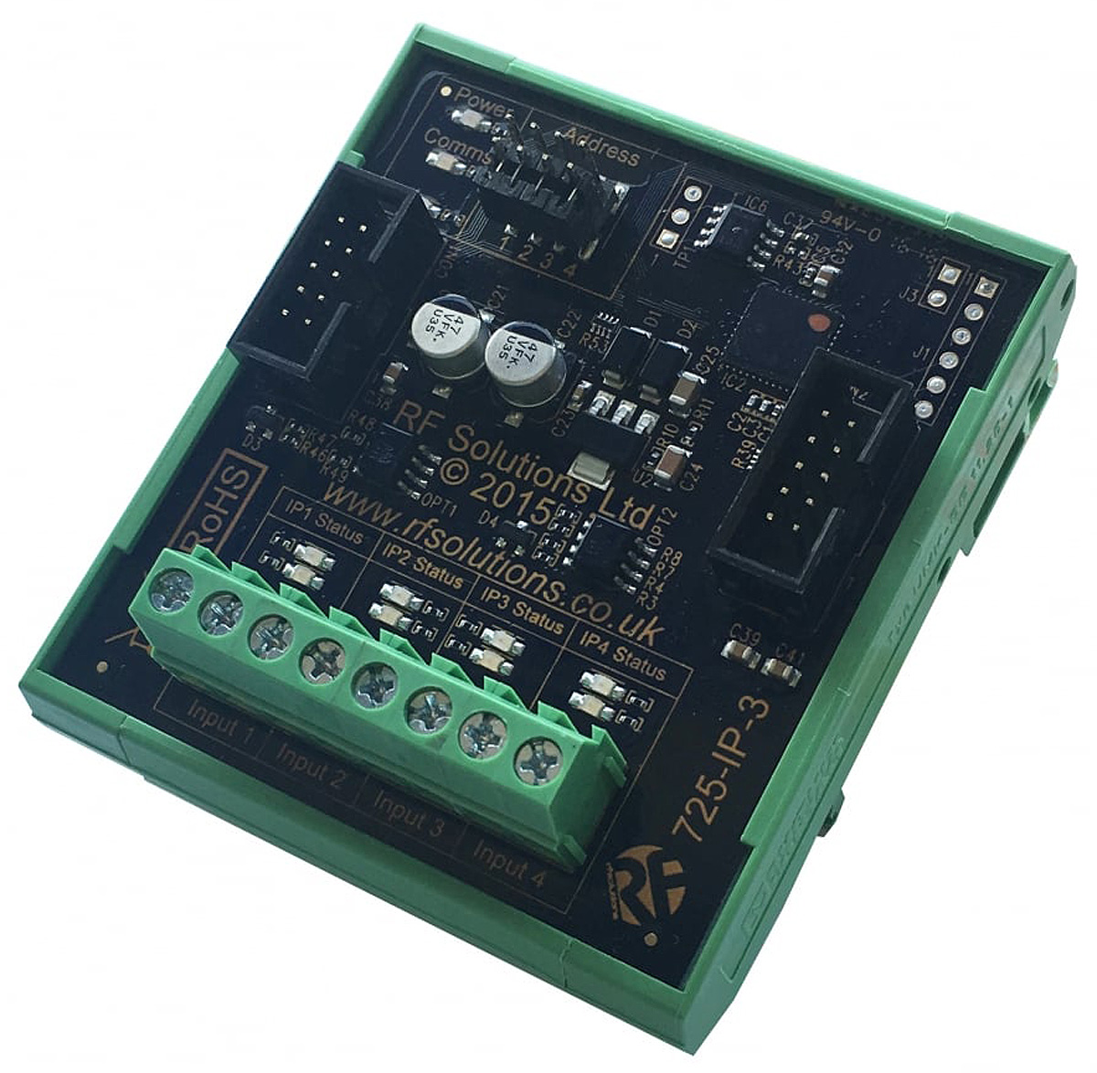 RF Solutions Remote Control Base Station 725-IP, Input Module, 868 MHz, FSK