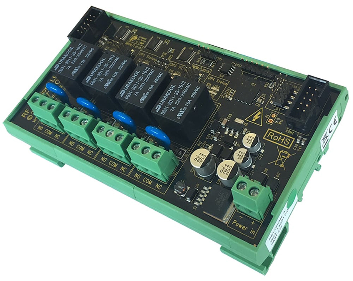 RF Solutions Remote Control Base Station 725-OP, Output Module, 868 MHz, FSK