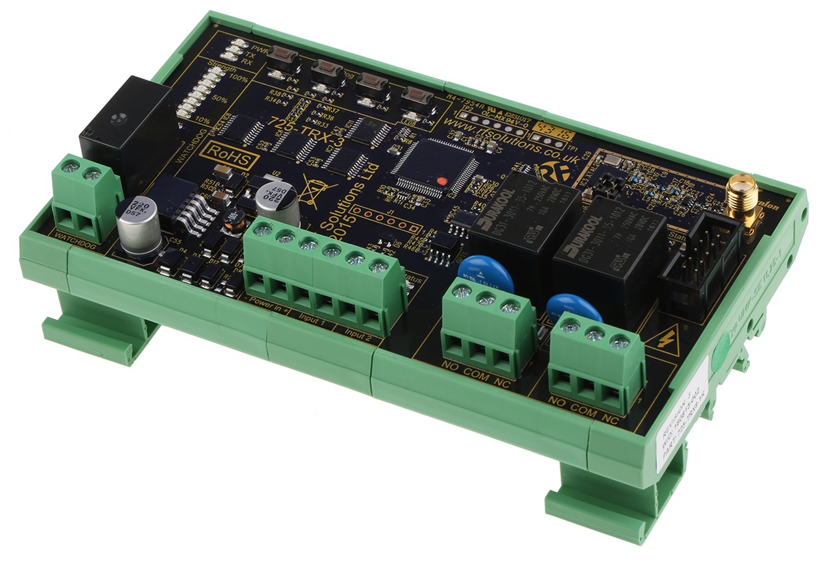725-trx8-1k RF Solutions Remote Control Base Station 725-TRX8-1K, Transceiver, 868 MHz, FSK, LoRa