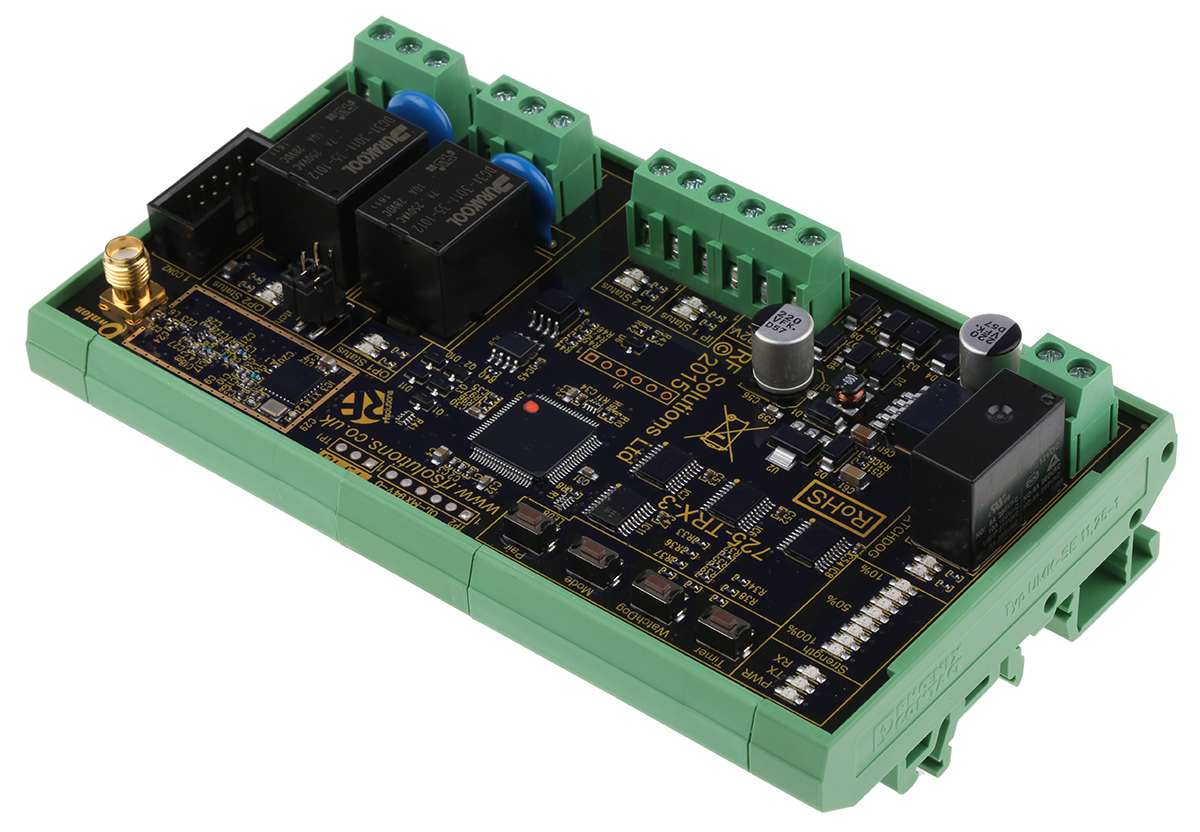 725-trx8-1k RF Solutions Remote Control Base Station 725-TRX8-1K, Transceiver, 868 MHz, FSK, LoRa