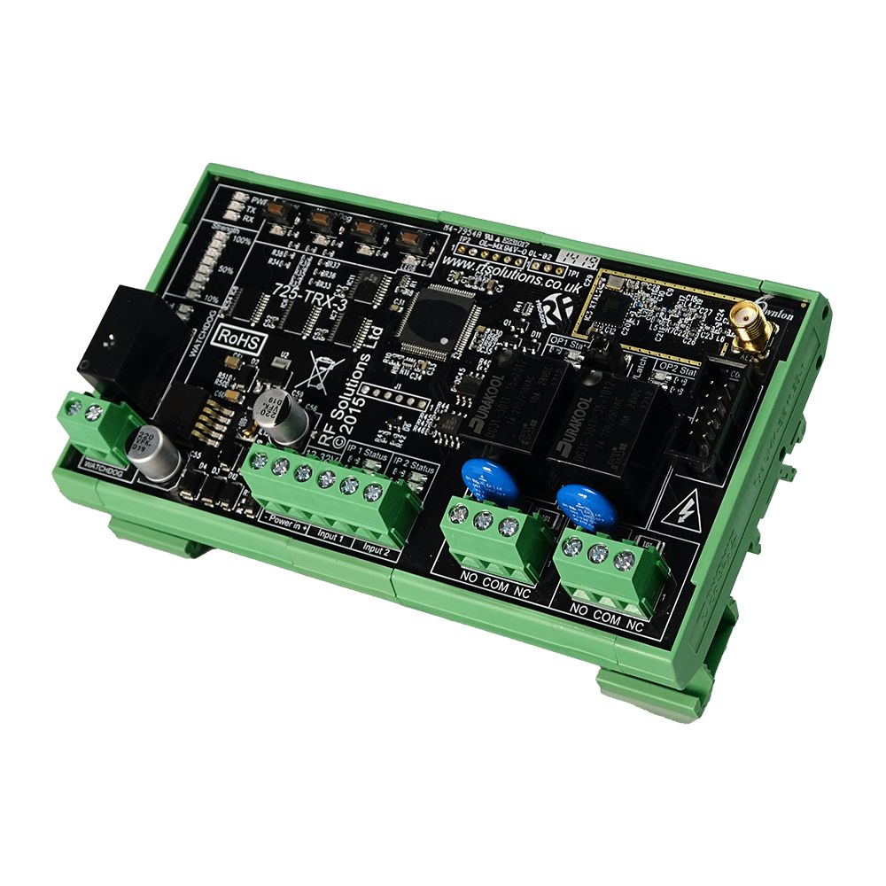 RF Solutions 725-TRX9-LORA Transceiver FM, LoRa 918 MHz 32V