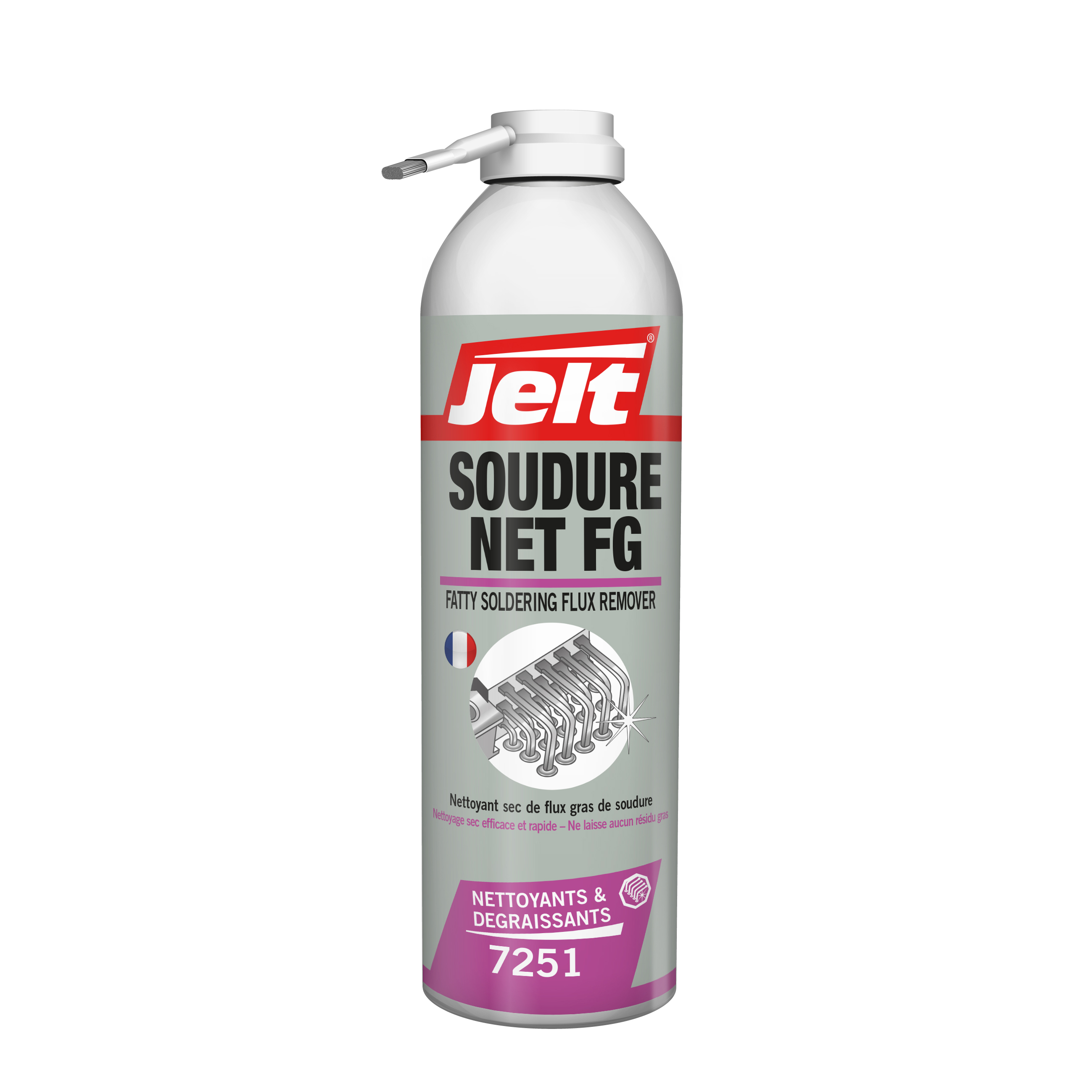 Jelt 650 ml Lead Free Solder Flux Remover