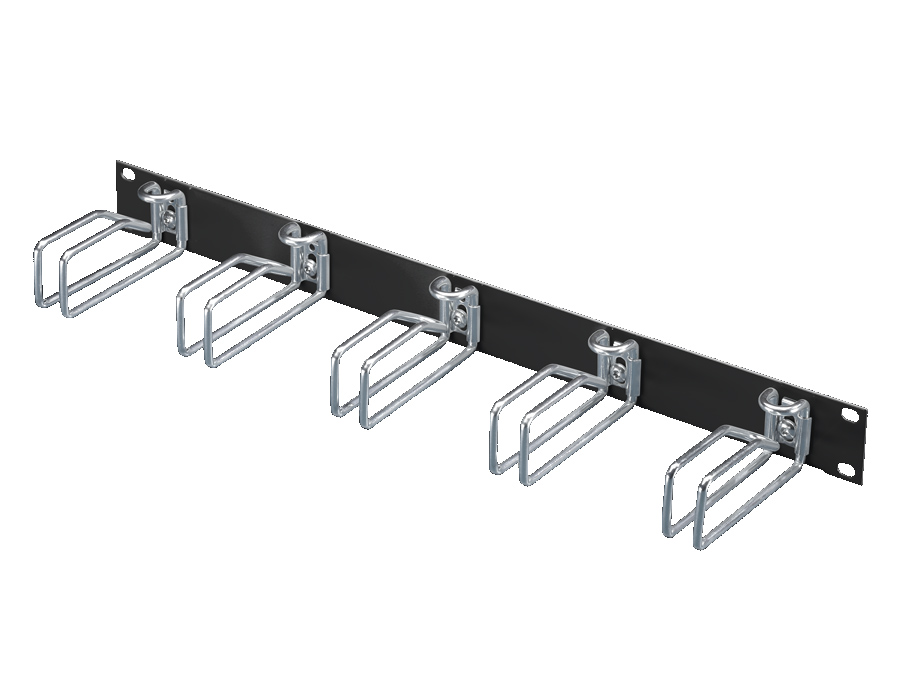 Rittal Steel Cable Management Panel Cable Management Panel, 5 Rings 85 mm, 19mm