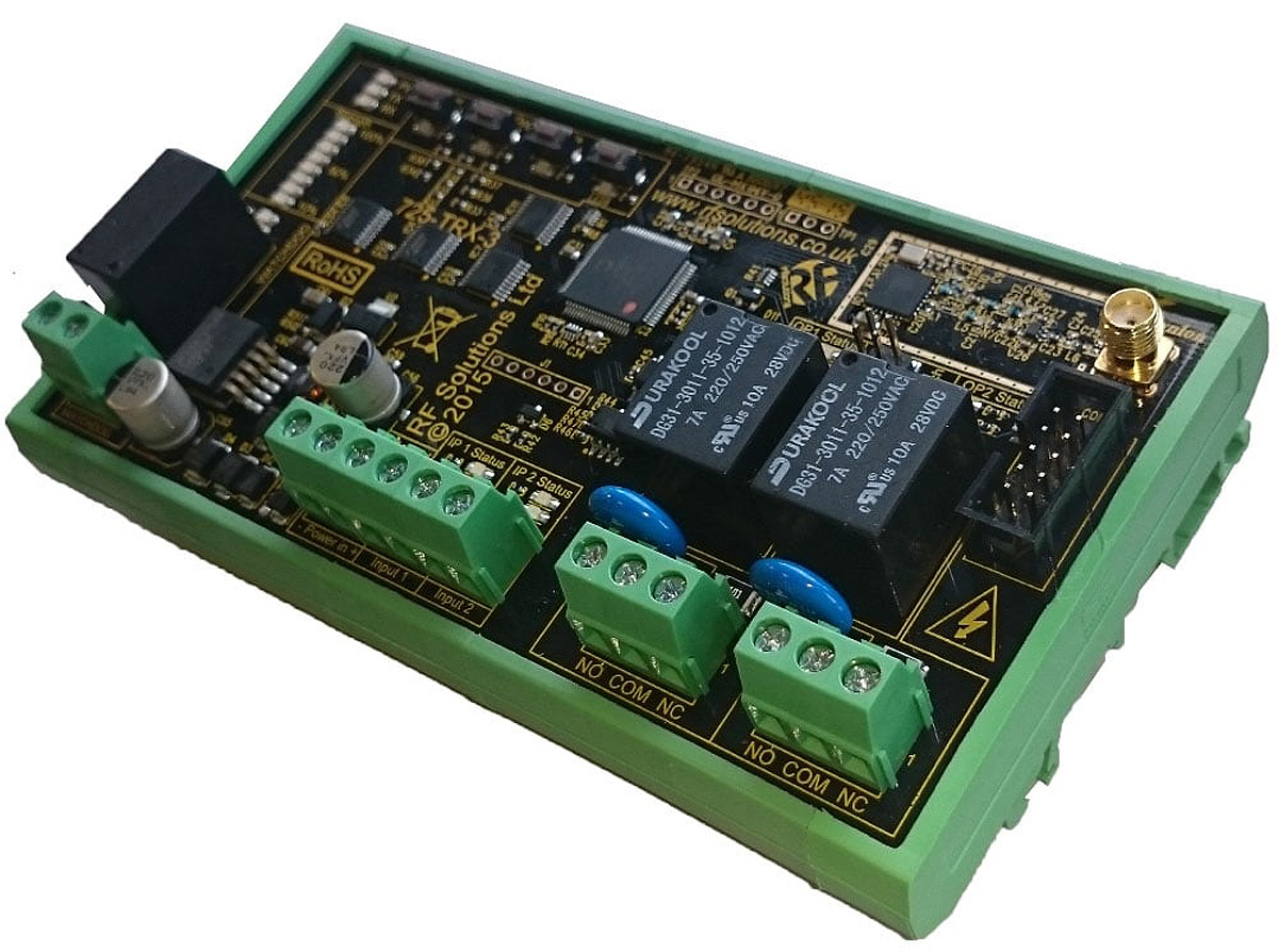RF Solutions Remote Control Base Station 725TRX8-16K, Transceiver, 868 MHz, FSK, LoRa