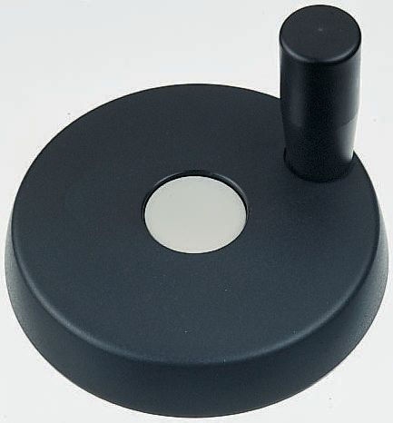 Elesa Black Technopolymer Hand Wheel, 102 mm diameter