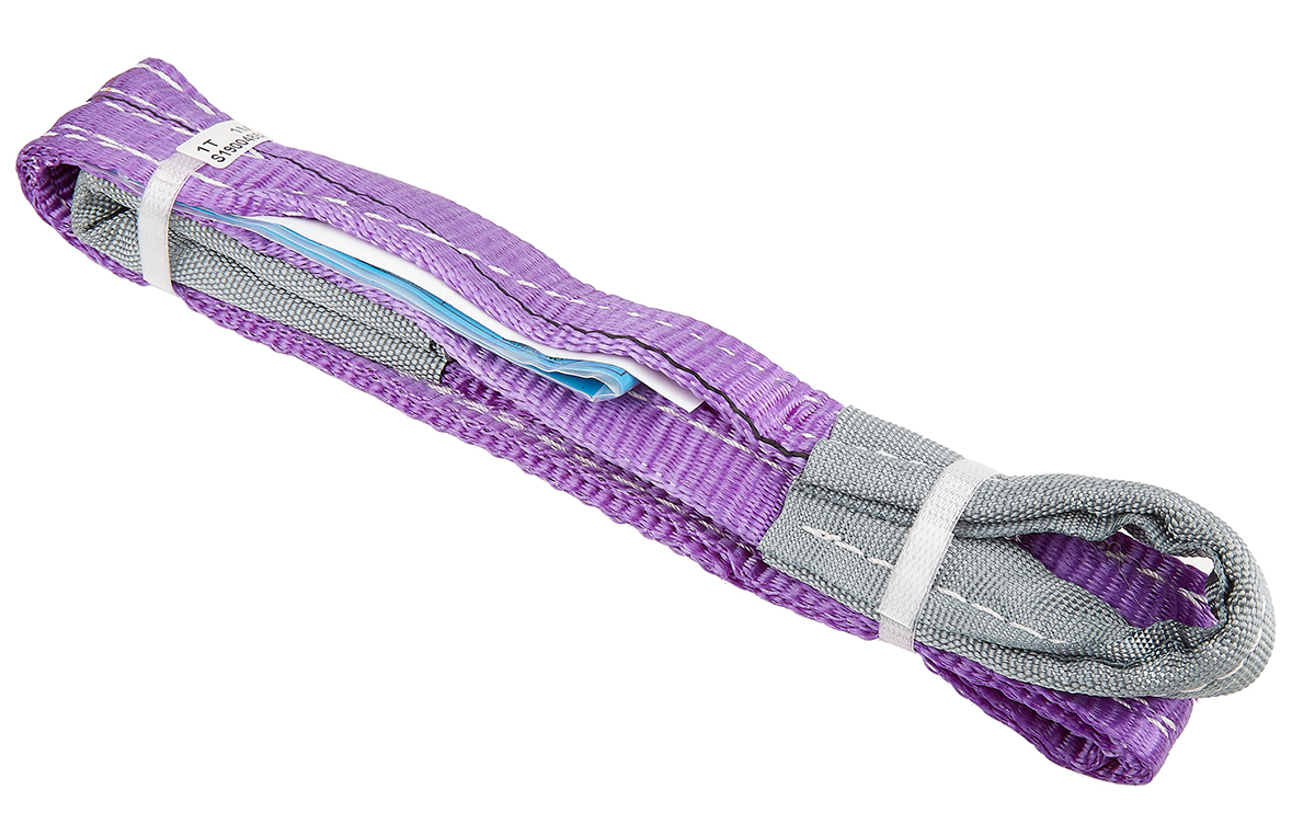 RS PRO 1 m Purple Lifting Sling Webbing, 1 t