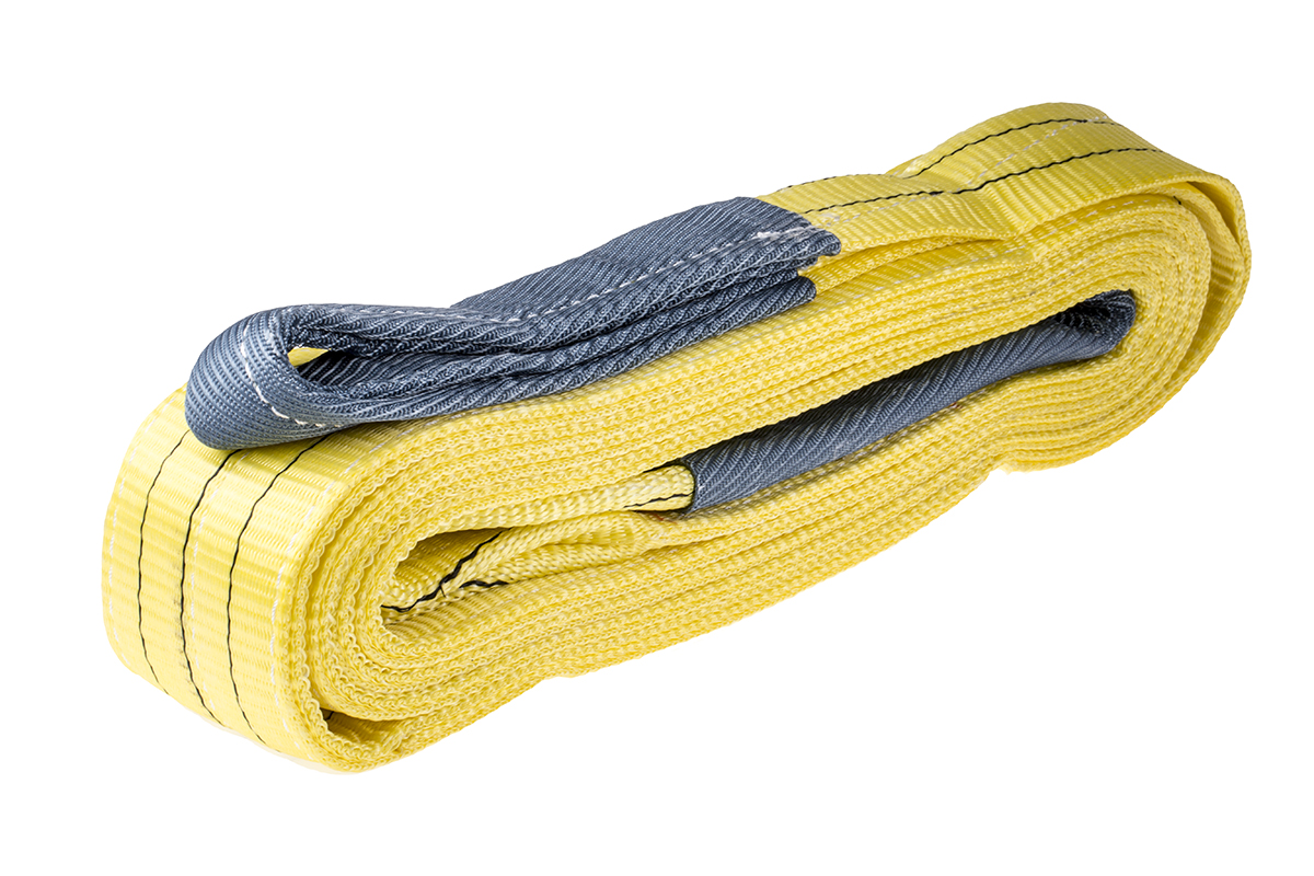 RS PRO 5 m Yellow Lifting Sling Webbing, 3 t