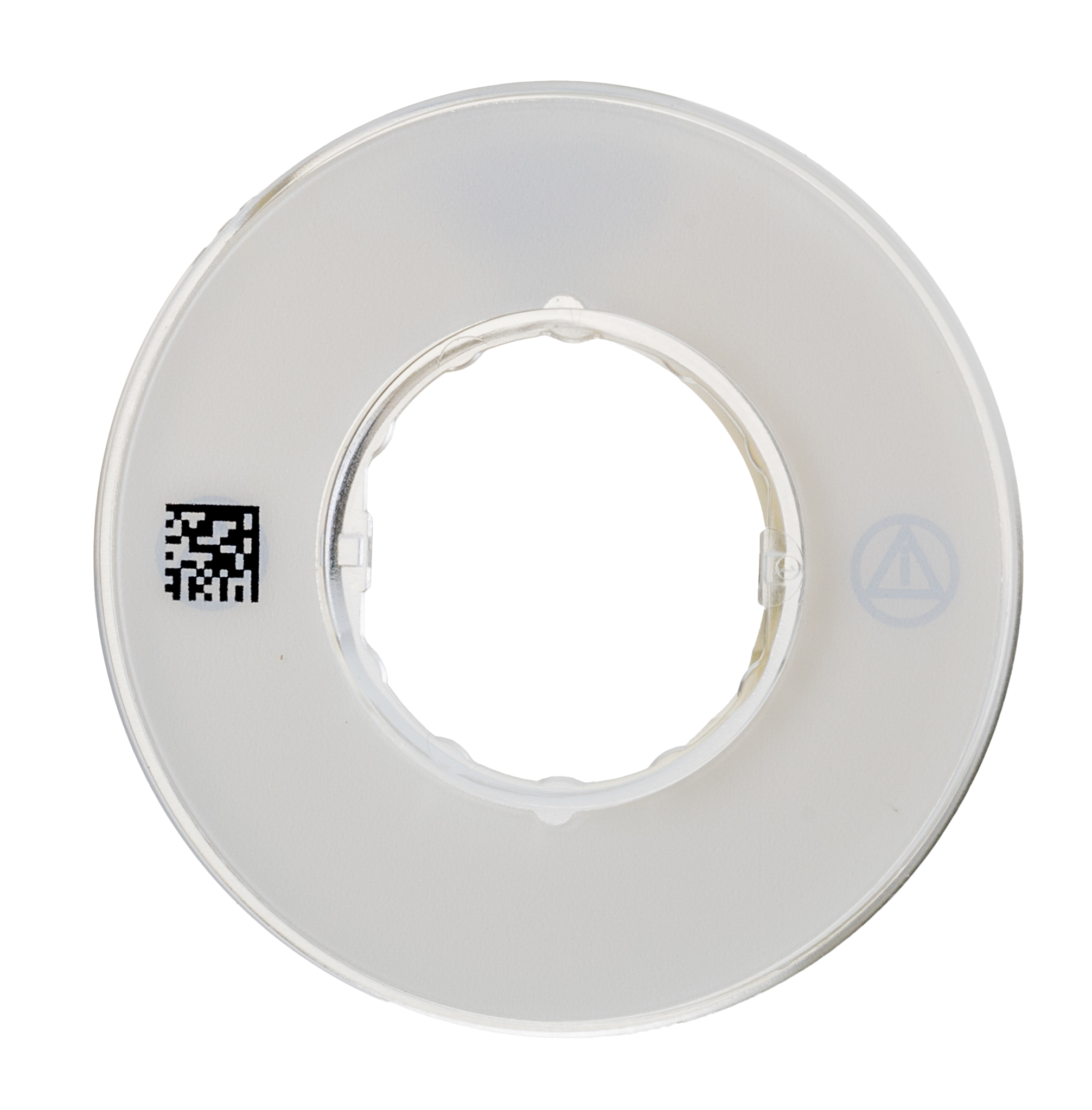 zby9121 Schneider Electric Blank 3D label for Use with Emergency Switching Off Mushroom Head Push Button