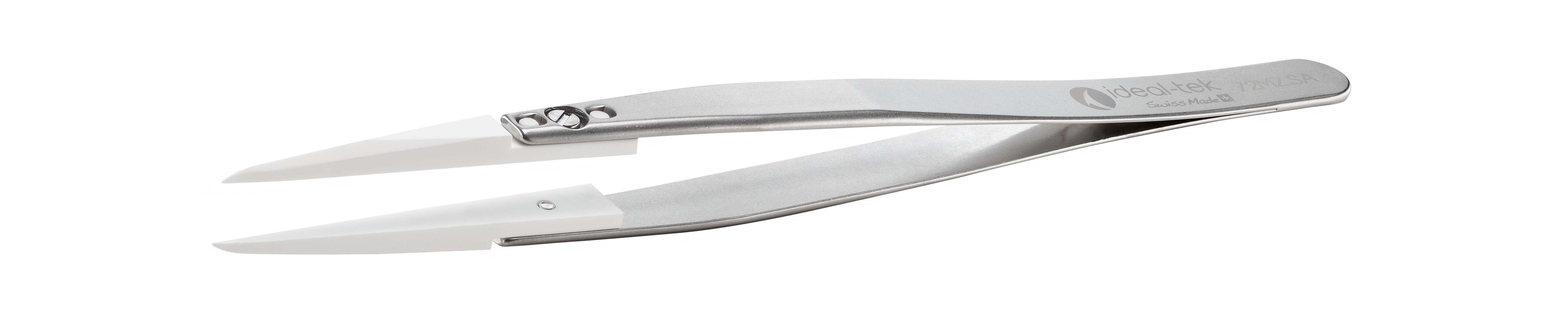 ideal-tek 135mm Stainless Steel, Zirconia Toughened Alumina Fine Tweezer