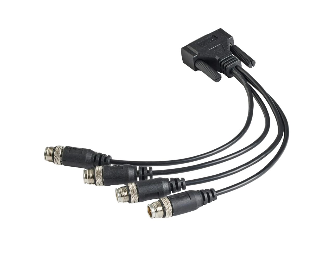 Kvaser D-Sub to Female to M12 Converter Cable