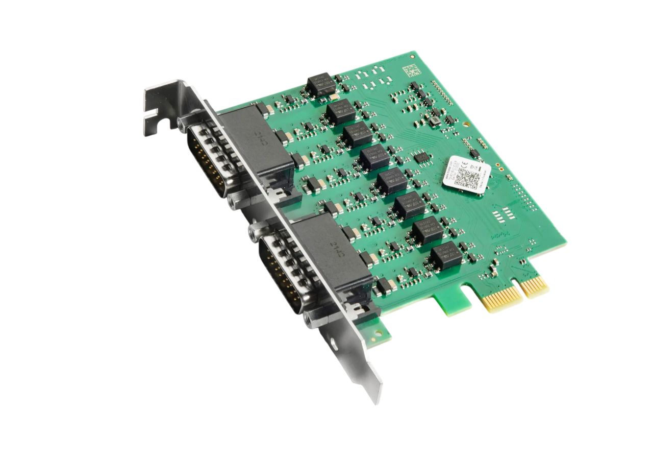 Kvaser 8 Port PCIe PCIe Controller Card