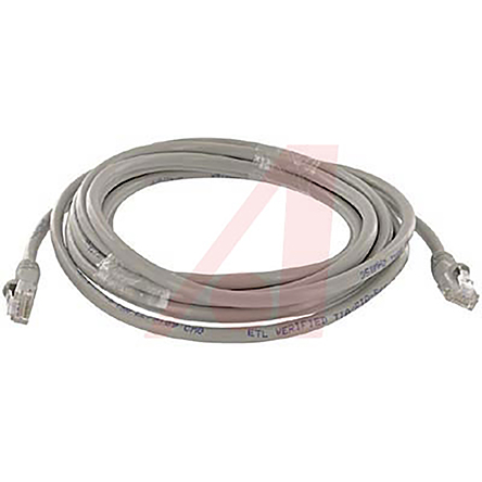 Cinch 73, 15 m Cat5e Ethernet Cable, Grey Polyvinyl Chloride Sheath Unscreened, Unshielded