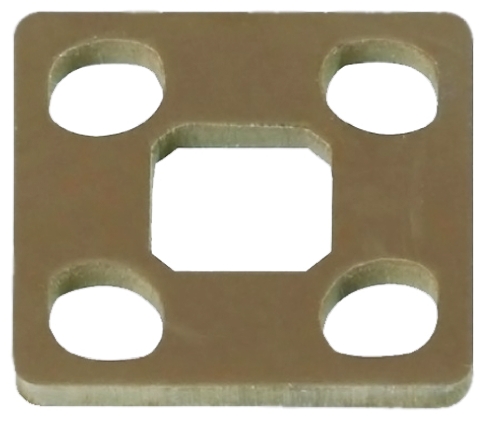 Hirschmann Light Brown Flat Gasket for use with GSSA Series