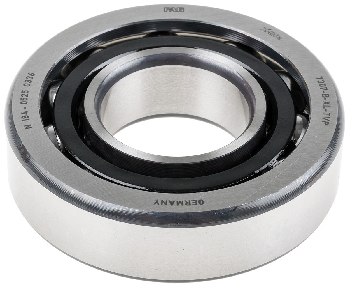 FAG 7307-B-XL-TVP 1 Row Ball Bearing - 35 mm ID, 80 mm OD 21 mm Race Width