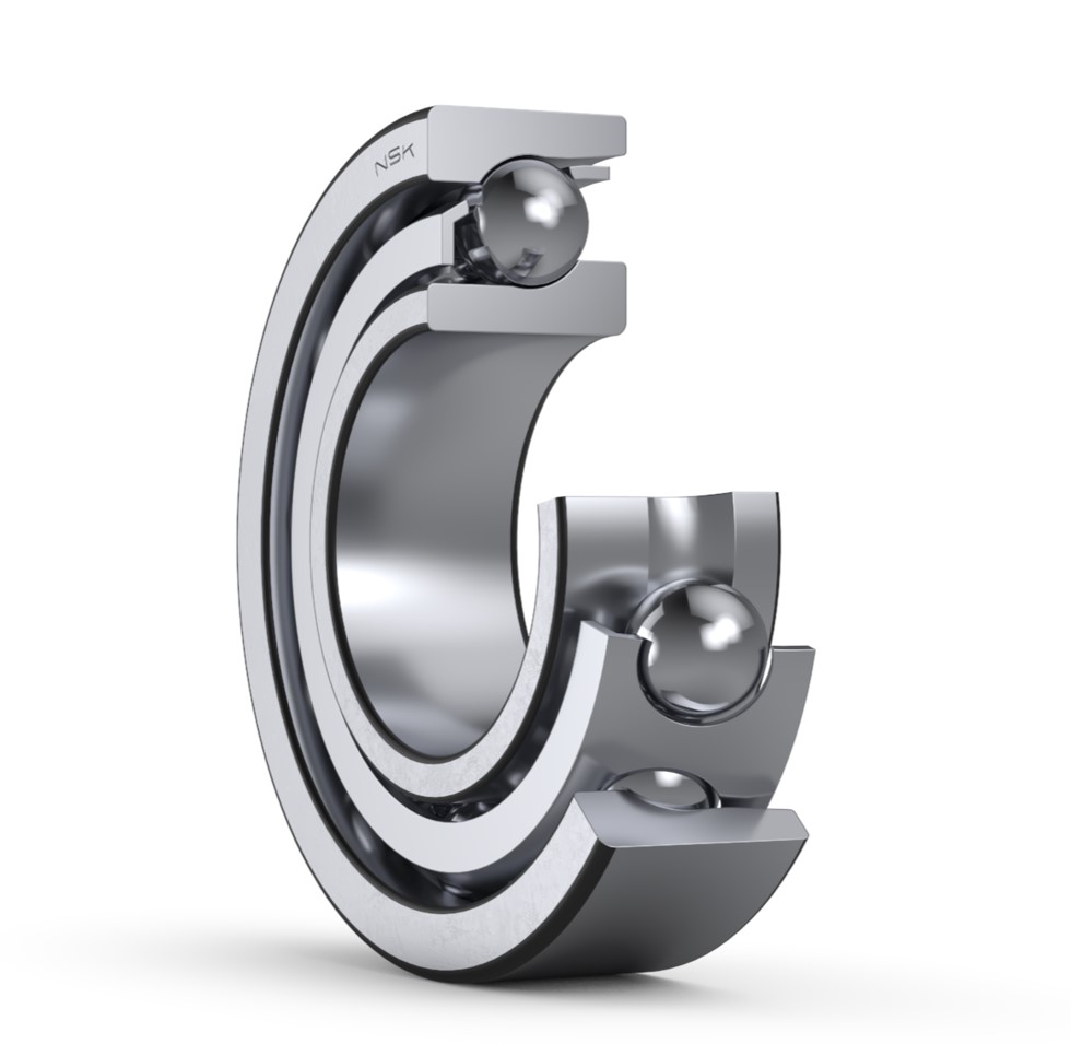 NSK 7314BEAWSUB 1 Row Angular Contact Ball Bearing - 70 mm ID, 150 mm OD 35 mm Race Width