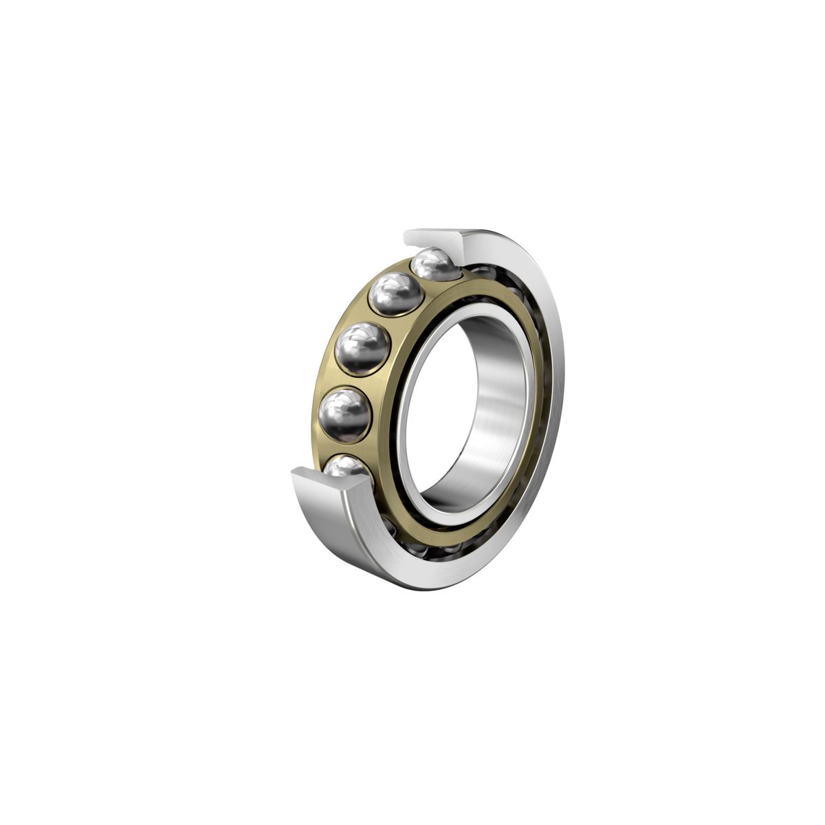 FAG 7319-B-XL-MP-UA 1 Row Angular Contact Ball Bearing - 95 mm ID, 200 mm OD 45 mm Race Width