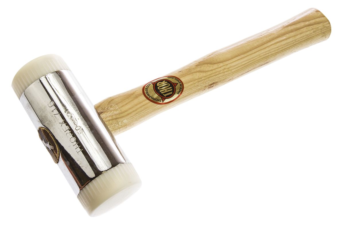 RS PRO Nylon Mallet Replaceable Face 1250 g