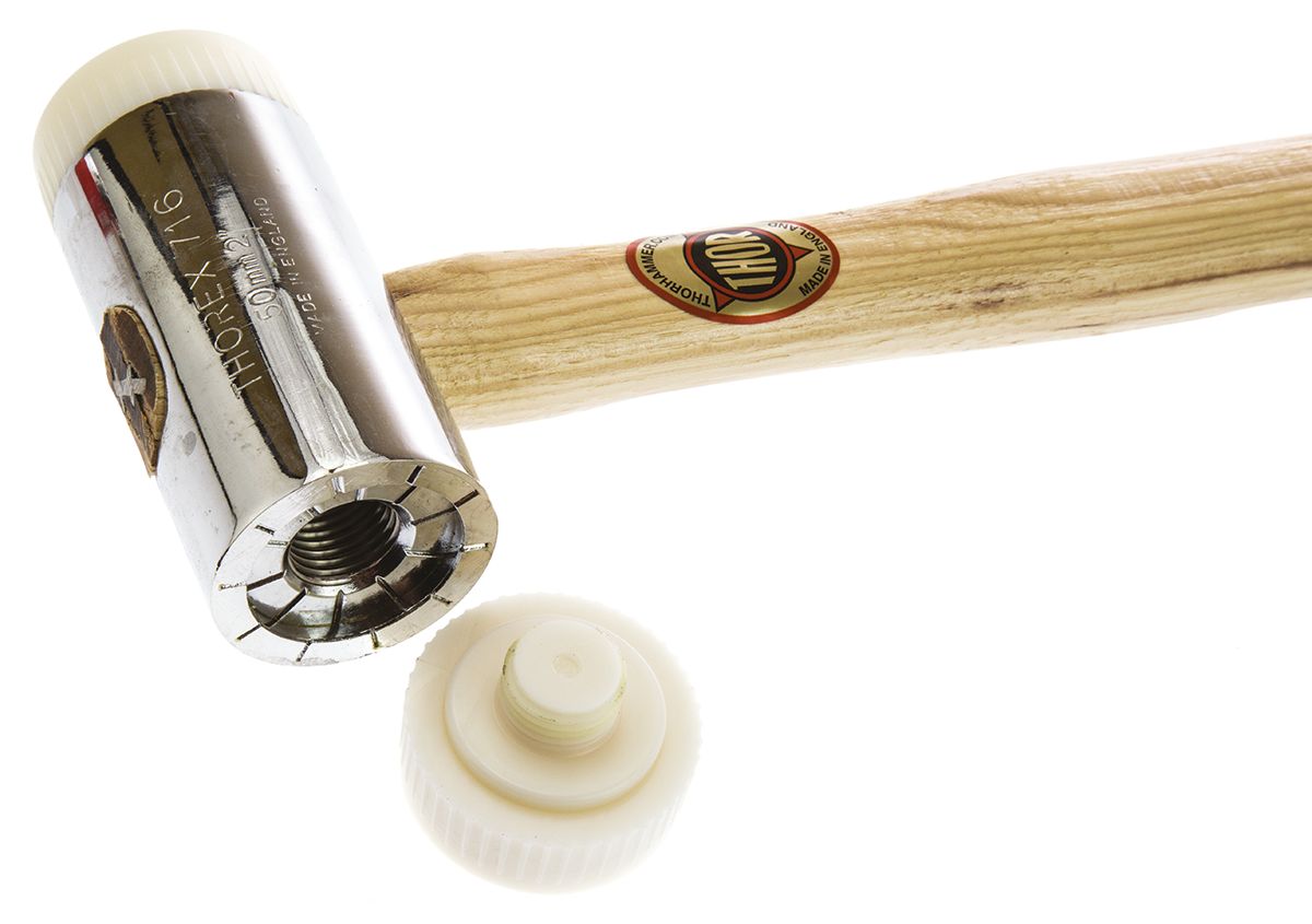732-561 RS PRO Nylon Mallet Replaceable Face 1250 g