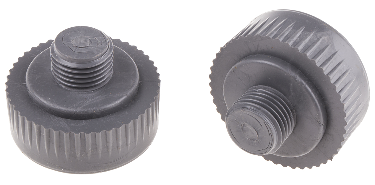RS PRO Polyvinyl Chloride Replacement Mallet Face Replaceable Face