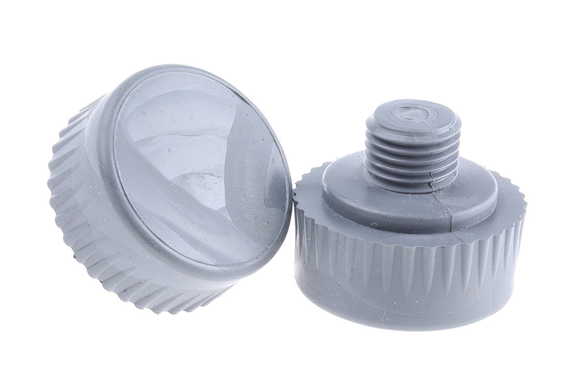 RS PRO Polyvinyl Chloride Replacement Mallet Face Replaceable Face
