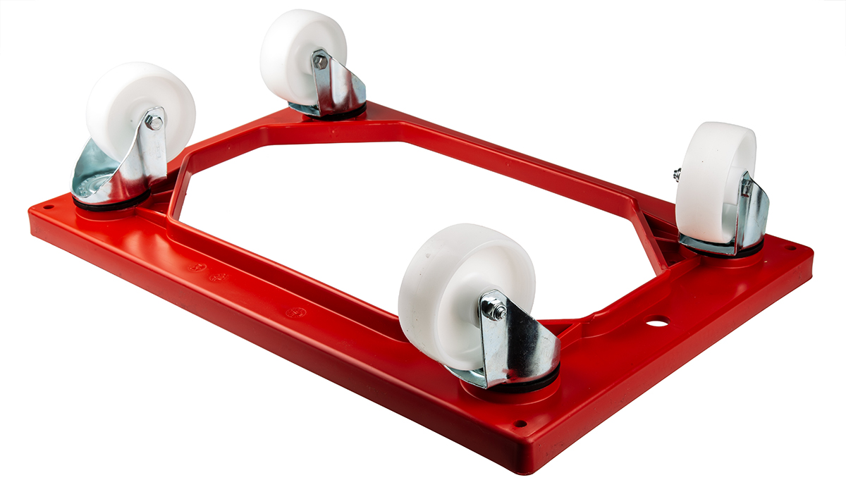 733-4915 RS PRO ABS Dolly, 250 kg Load, 420mm W x 625 mm L x 160 mm H